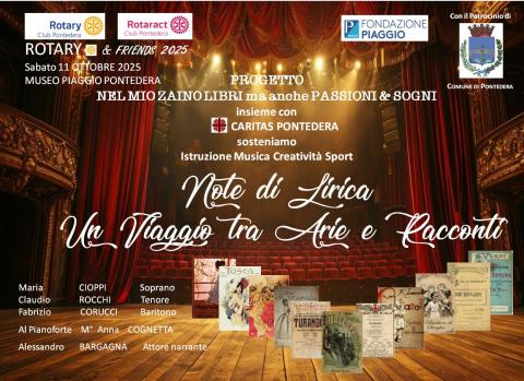 PROGETTO COMUNE DI PONTEDERA NEL MIO ZAINO LIBRI ma anche PASSIONI & SOGNI