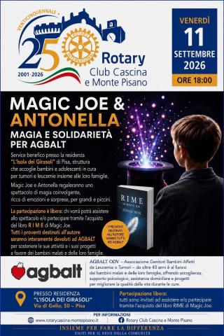 La magia diventa solidarietà
