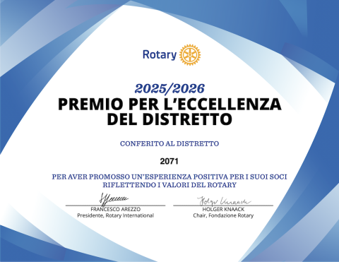 Premio Eccellenza Distretto