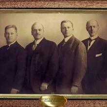 I quattro fondatori del Rotary