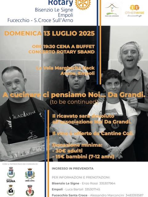 A cucinare ci pensiamo Noi… Da Grandi