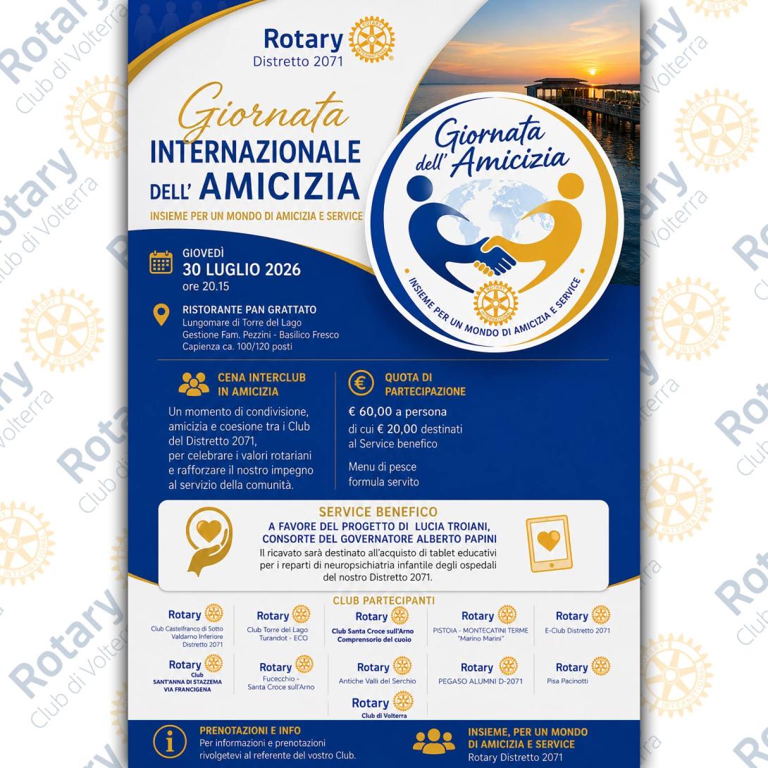 Festa amicizia 2026