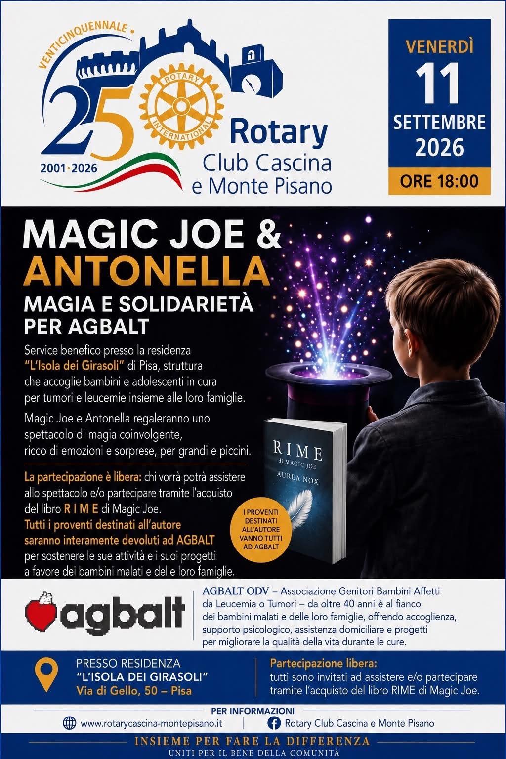 La magia diventa solidarietà