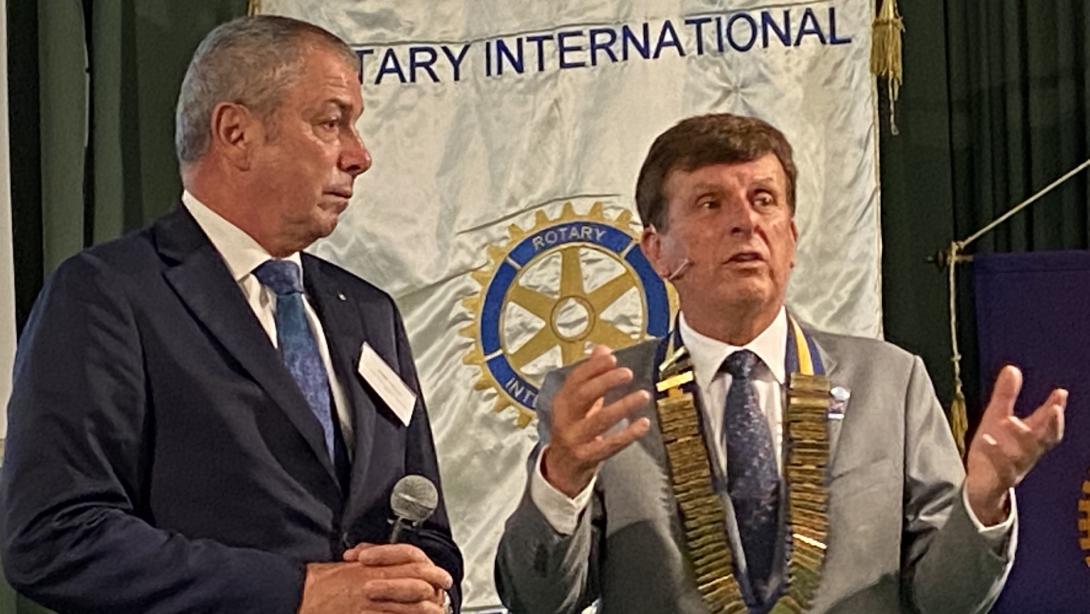 Congresso Rotary: Nello Mari e Fernando Damiani