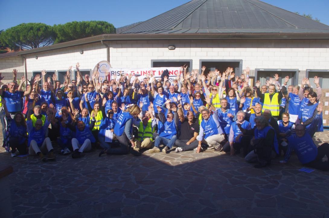 Il Gruppo dei volontari rotariani a Prato
